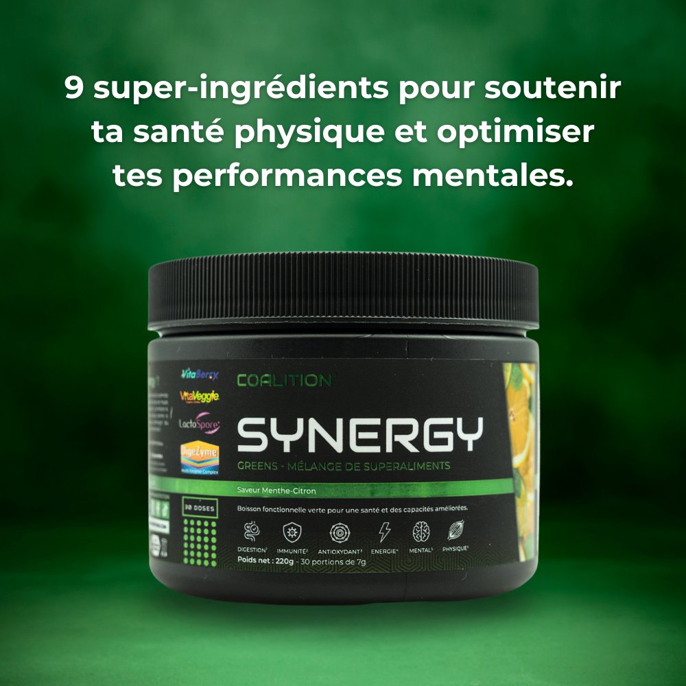 GREENS SYNERGY - COMPLEXE DE SUPER - ALIMENTS - Coalition